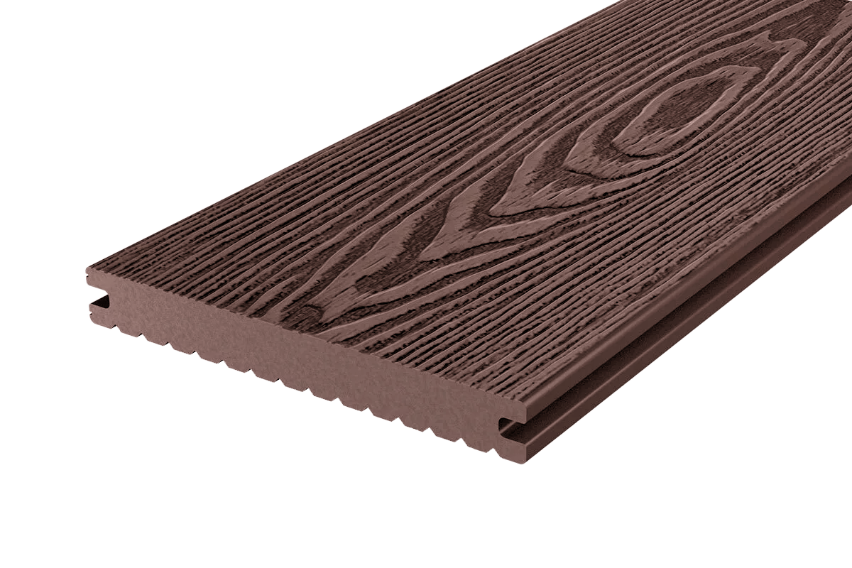 Террасная доска Holzhof Solid полнотелая