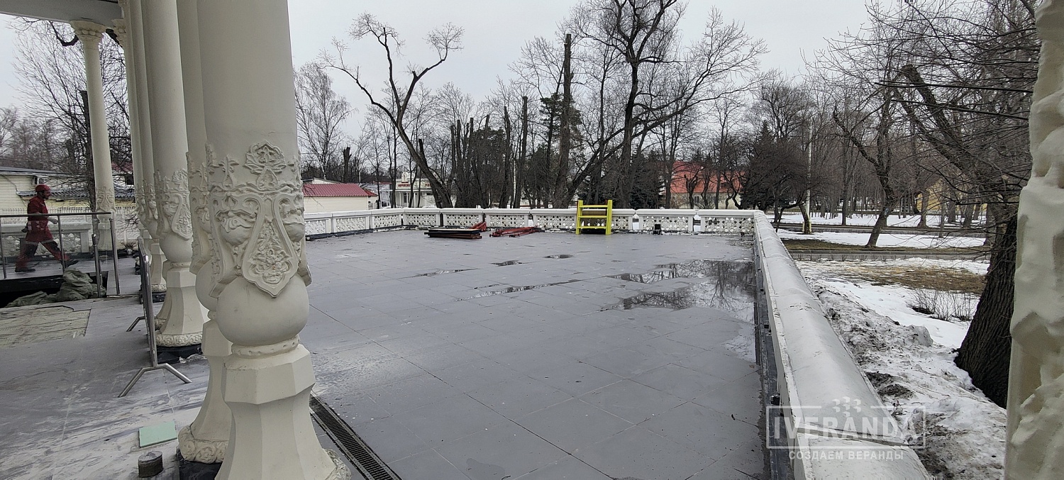 Летнее кафе на ВДНХ "Домик в саду"