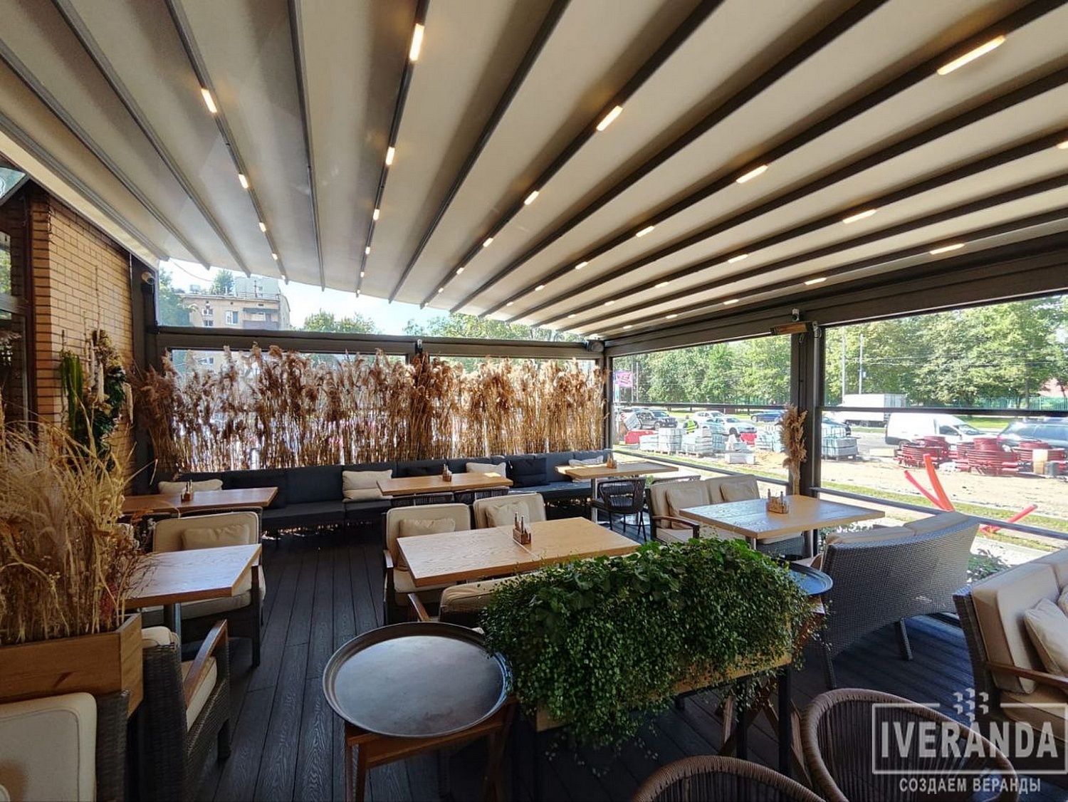 Летнее кафе для ресторана Бутчер в Черёмушках