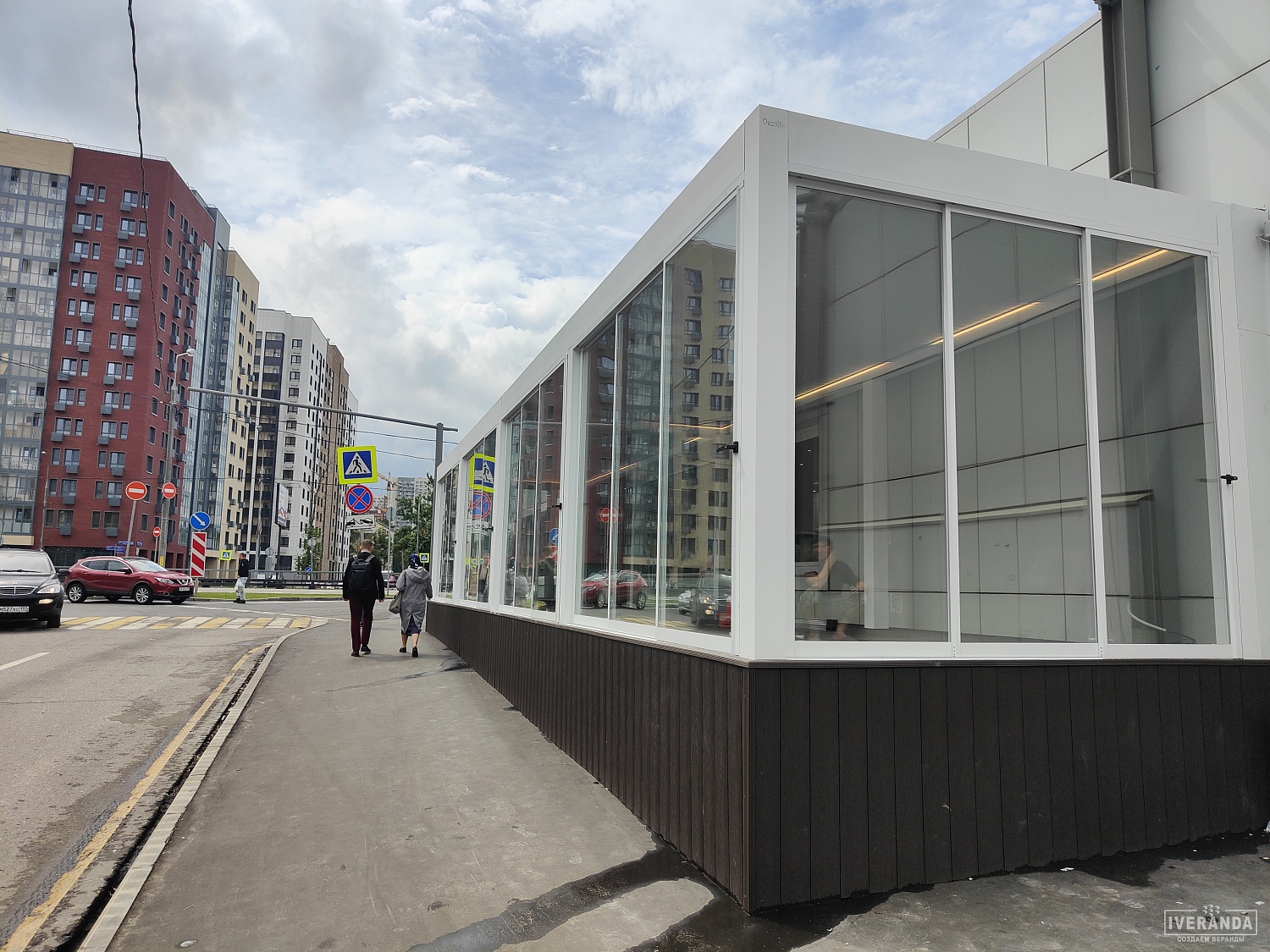 Всепогодная тёплая веранда для ресторана Чакапули в Москве